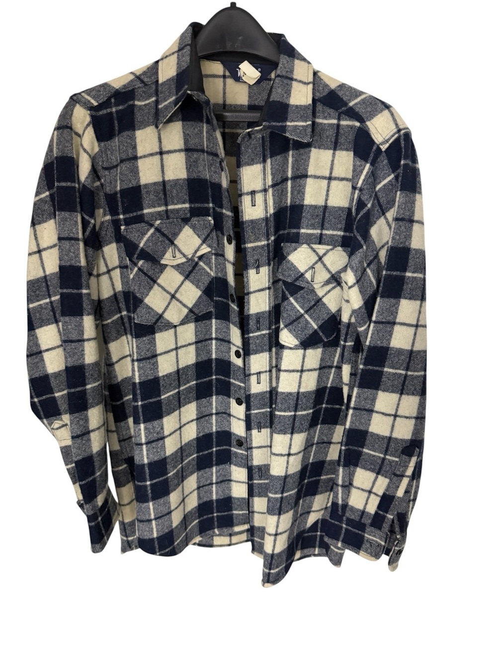 Vintage Woolrich shirt Vintage 80's plaid wool flannel shirt